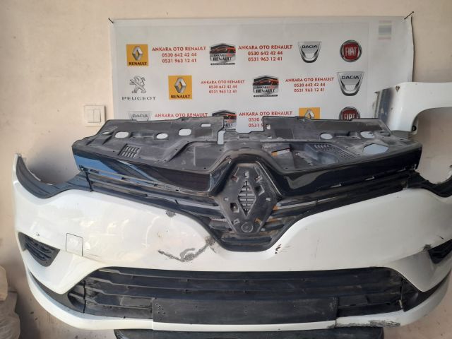 RENAULT CLİO 4 ÇİKMA BEYAZ ÖN TAMPON RENAULT CLİO ÇİKMA PARÇA YILDIZ SANAYİ
